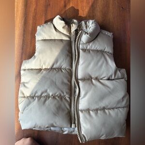 Unisex Water-Resistant Frost Free Puffer Vest for Baby 3-6mo